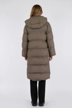Online Neo Noir Viviana C Puffer Jacket Dark Taupe
