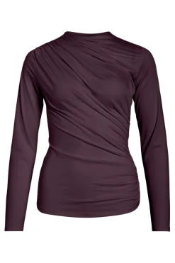 Discount Vila Vizurna Funnelneck L/S Top/R 4945716 Fig