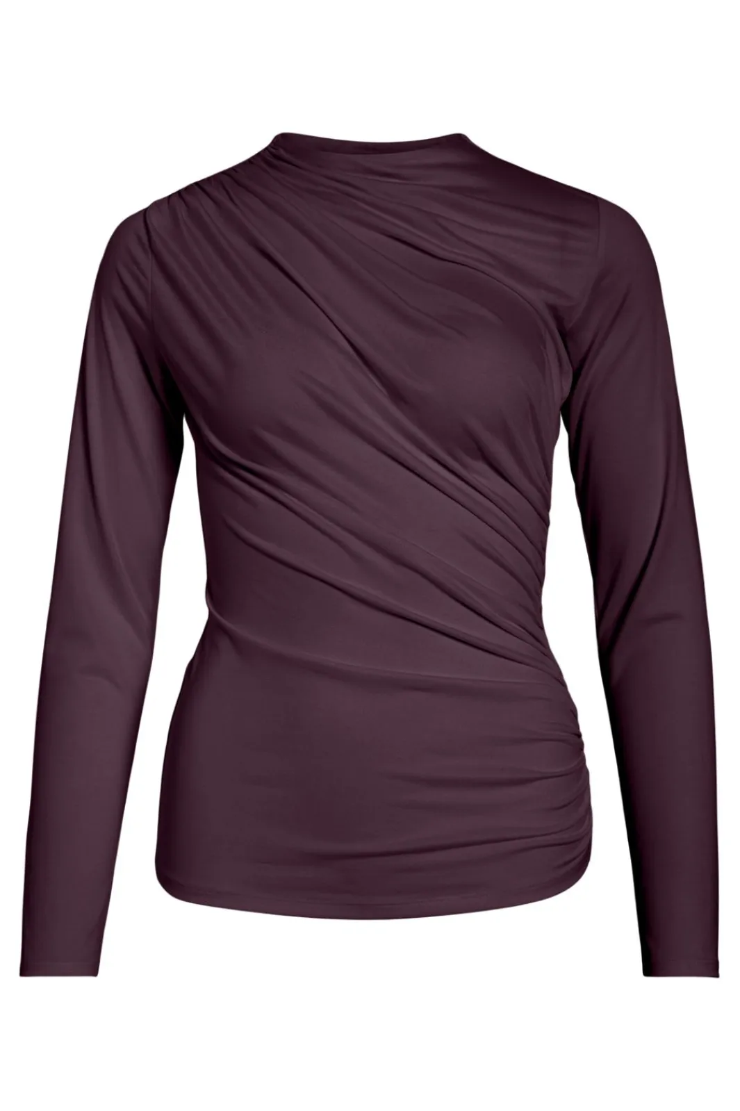 Discount Vila Vizurna Funnelneck L/S Top/R 4945716 Fig
