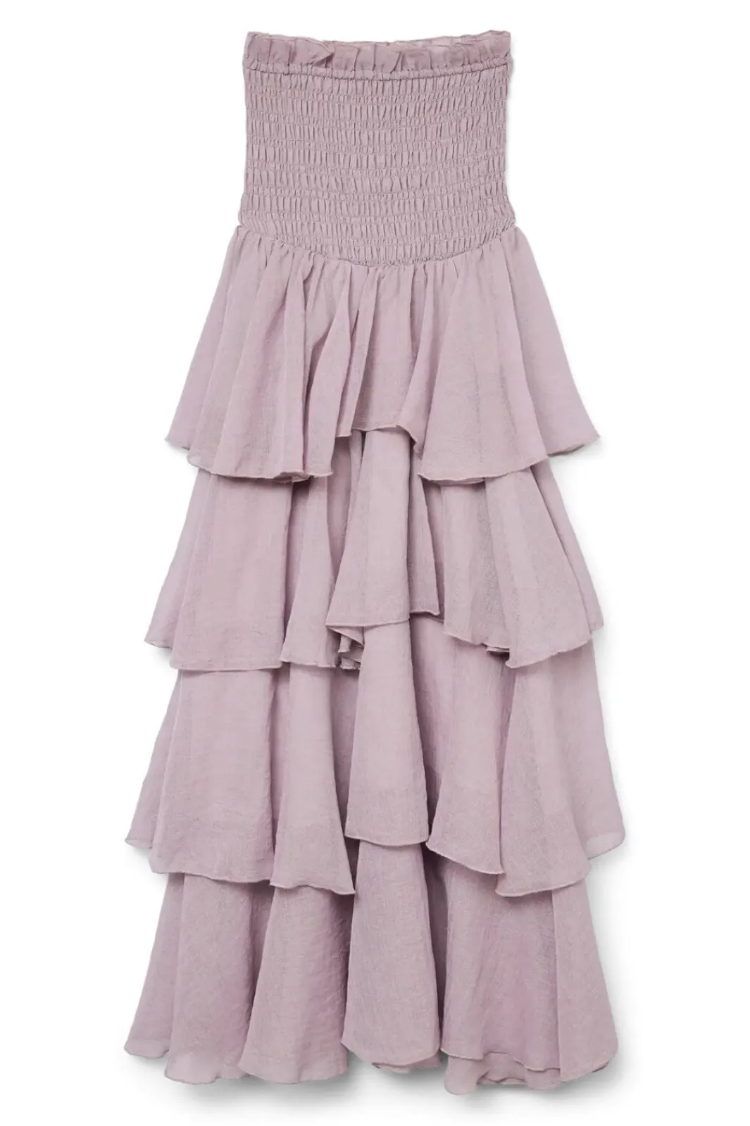 Clearance Vero Moda Vmdelilah Sl Smock Ruffle Dress 4830817 Elderberry