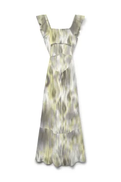 Sale Vero Moda Vmdicthe S/L Ankle Detail Dress 4708426 Snow White Lacey