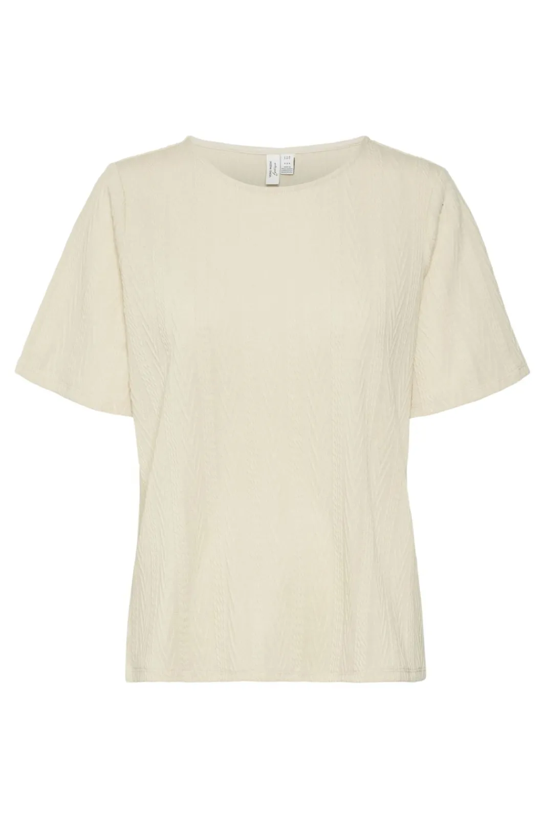 Sale Vero Moda Vmocasia S/S O-Neck T-Shirt Btq 4606929 Tapioca