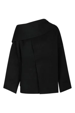 New Neo Noir Wals Knit Scarf Blouse 166203 100