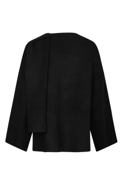 New Neo Noir Wals Knit Scarf Blouse 166203 100