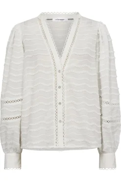 New Co´Couture Wavedingcc Shirt 35533 11 Off White