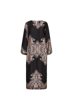 Liberte Wennise Ls Dress 22340 Black Paisley