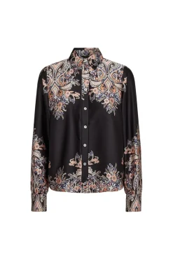 Best Liberte Wennise Ls Shirt 22341 Black Paisley