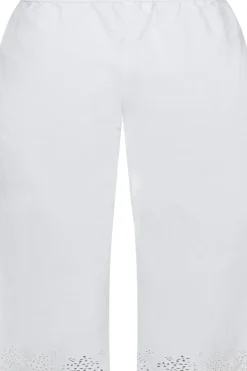 Best Neo Noir William Embroidery Pants White