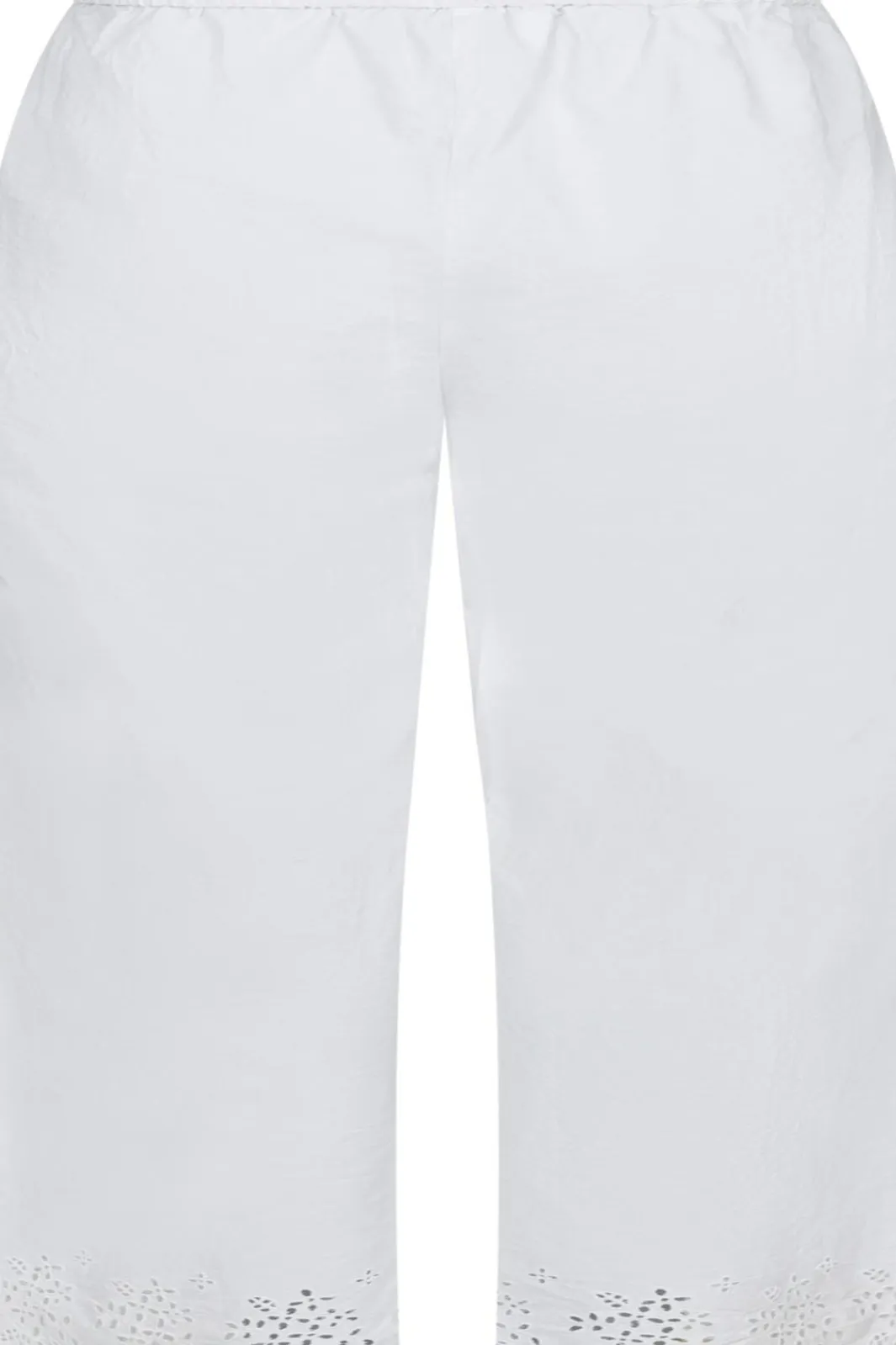 Best Neo Noir William Embroidery Pants White