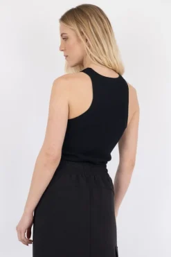 Best Neo Noir Willy Knitted Top Black