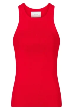Discount Neo Noir Willy Knitted Top Red