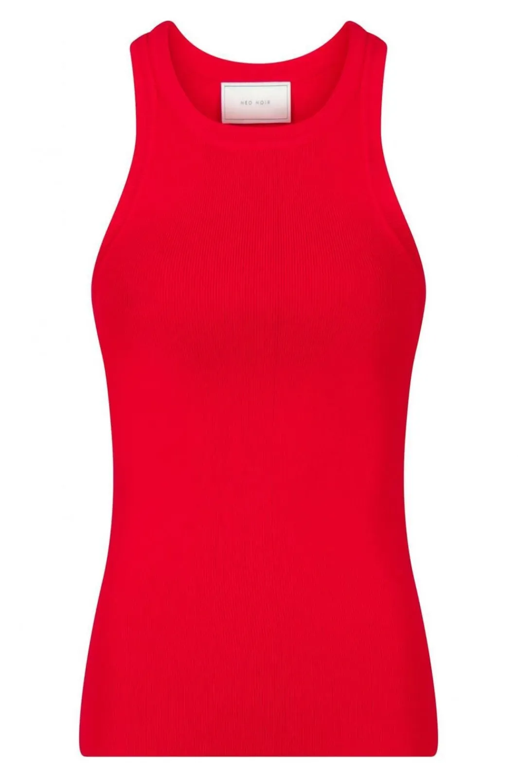 Discount Neo Noir Willy Knitted Top Red