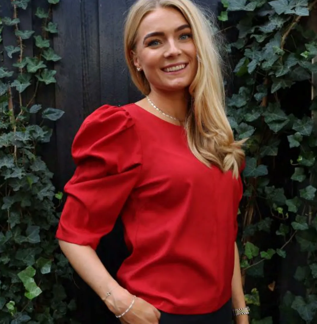 Hot Liberte Winnie Blouse 22140 Red