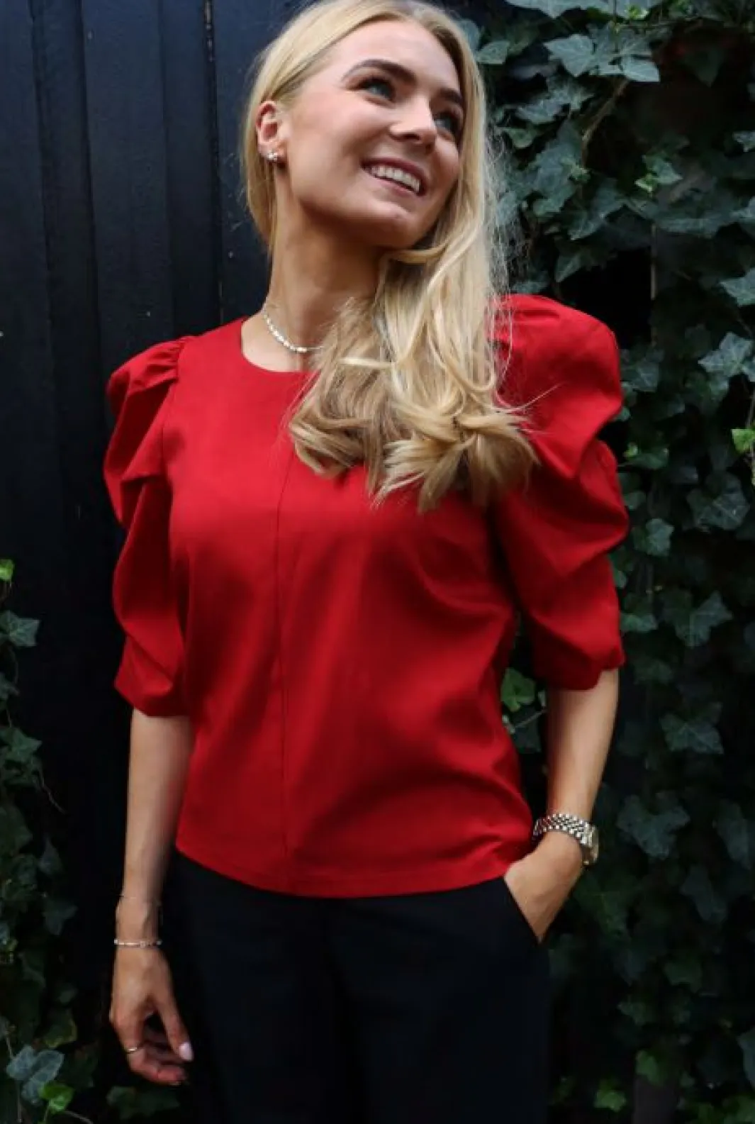 Hot Liberte Winnie Blouse 22140 Red