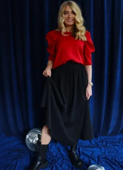 Hot Liberte Winnie Blouse 22140 Red