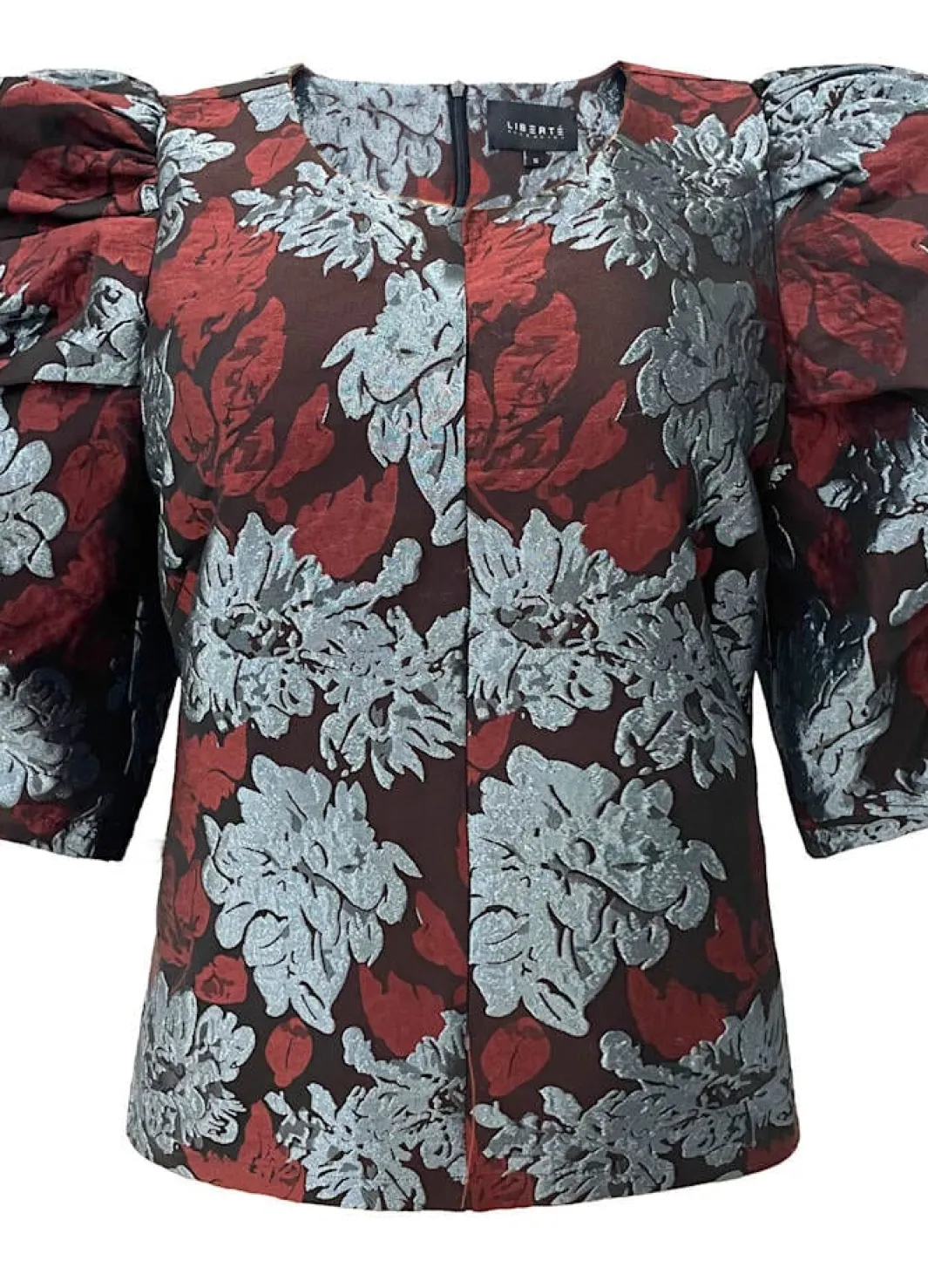 Hot Liberte Winnie Blouse 22140 Bordeaux Silver