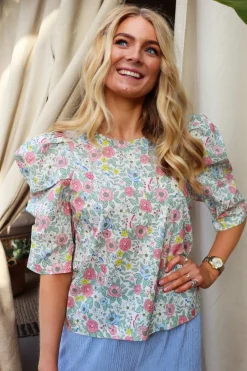 Clearance Liberte Winnie-Blouse 22140 Ivory Floral