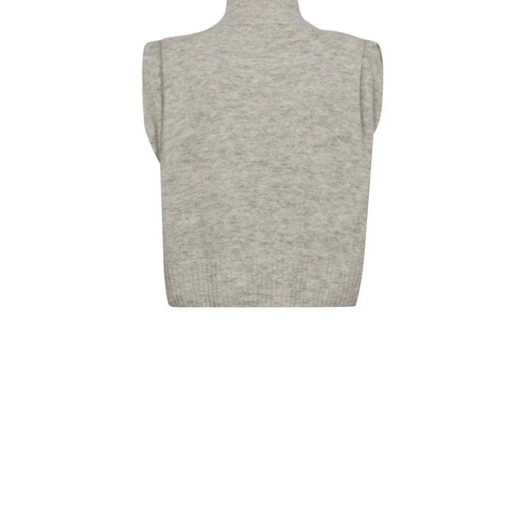 Hot Gossia Wiwicago Top G2759 Light Grey Melange