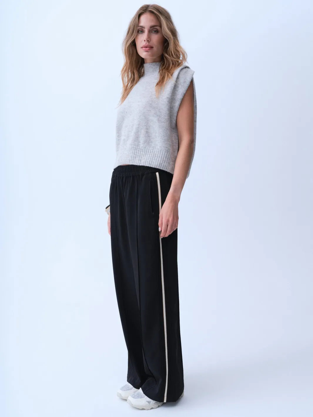 Hot Gossia Wiwicago Top G2759 Light Grey Melange
