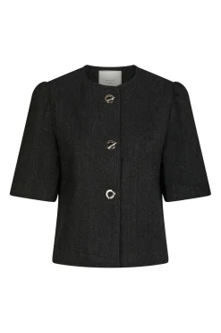 Neo Noir Xanthe Herringbone Blazer 165683 104