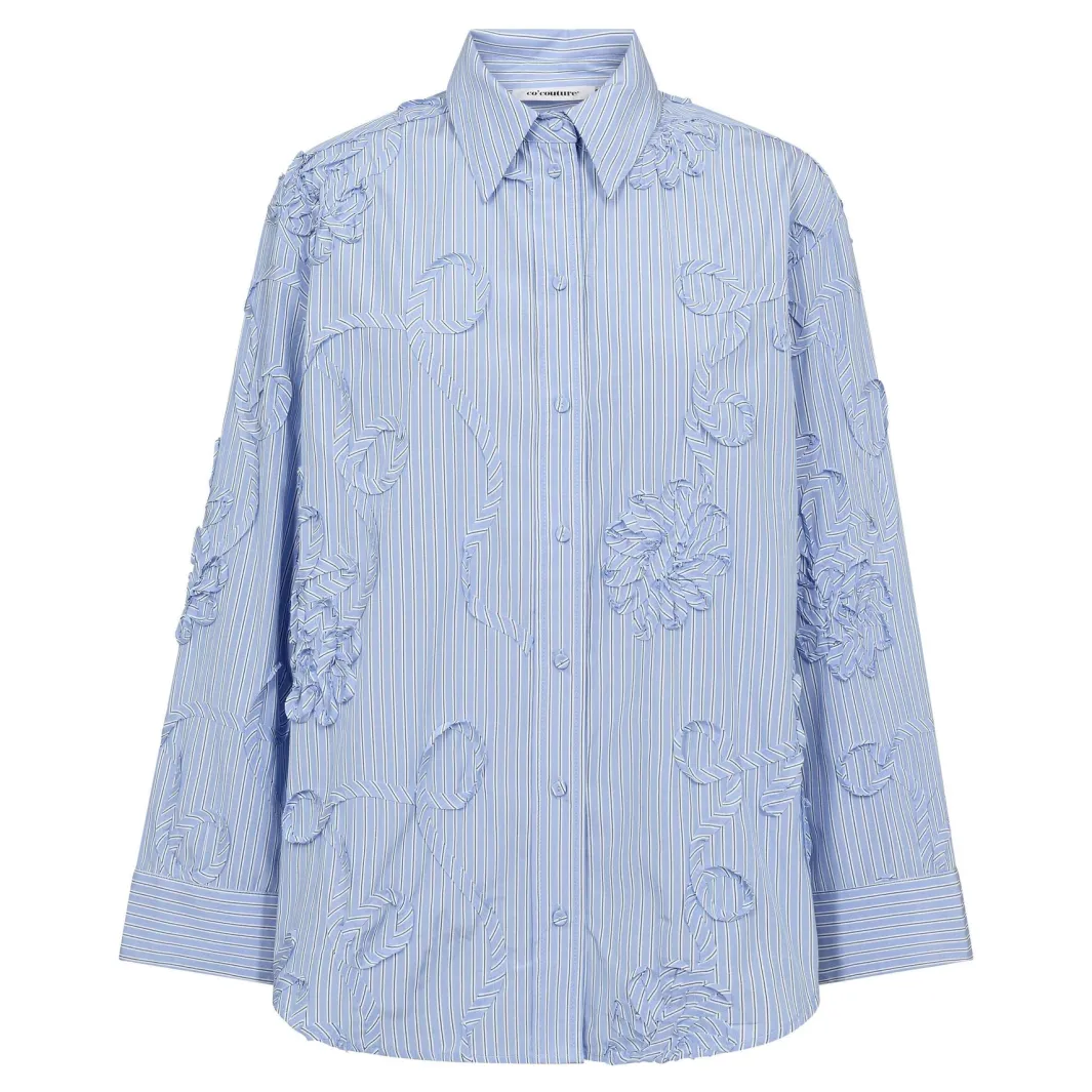 Outlet Co´Couture Xaviercc Avy Stripe Shirt 45103 23