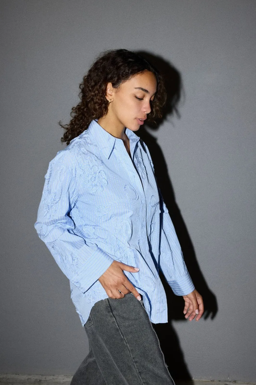 Outlet Co´Couture Xaviercc Avy Stripe Shirt 45103 23