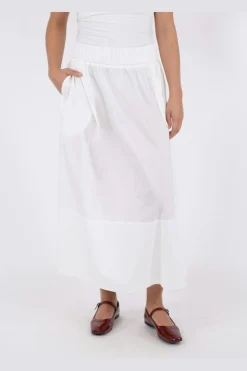 Sale Neo Noir Yara Long Poplin Skirt 163076 120