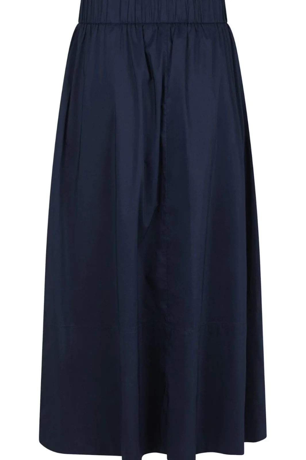 New Neo Noir Yara Poplin Skirt Navy