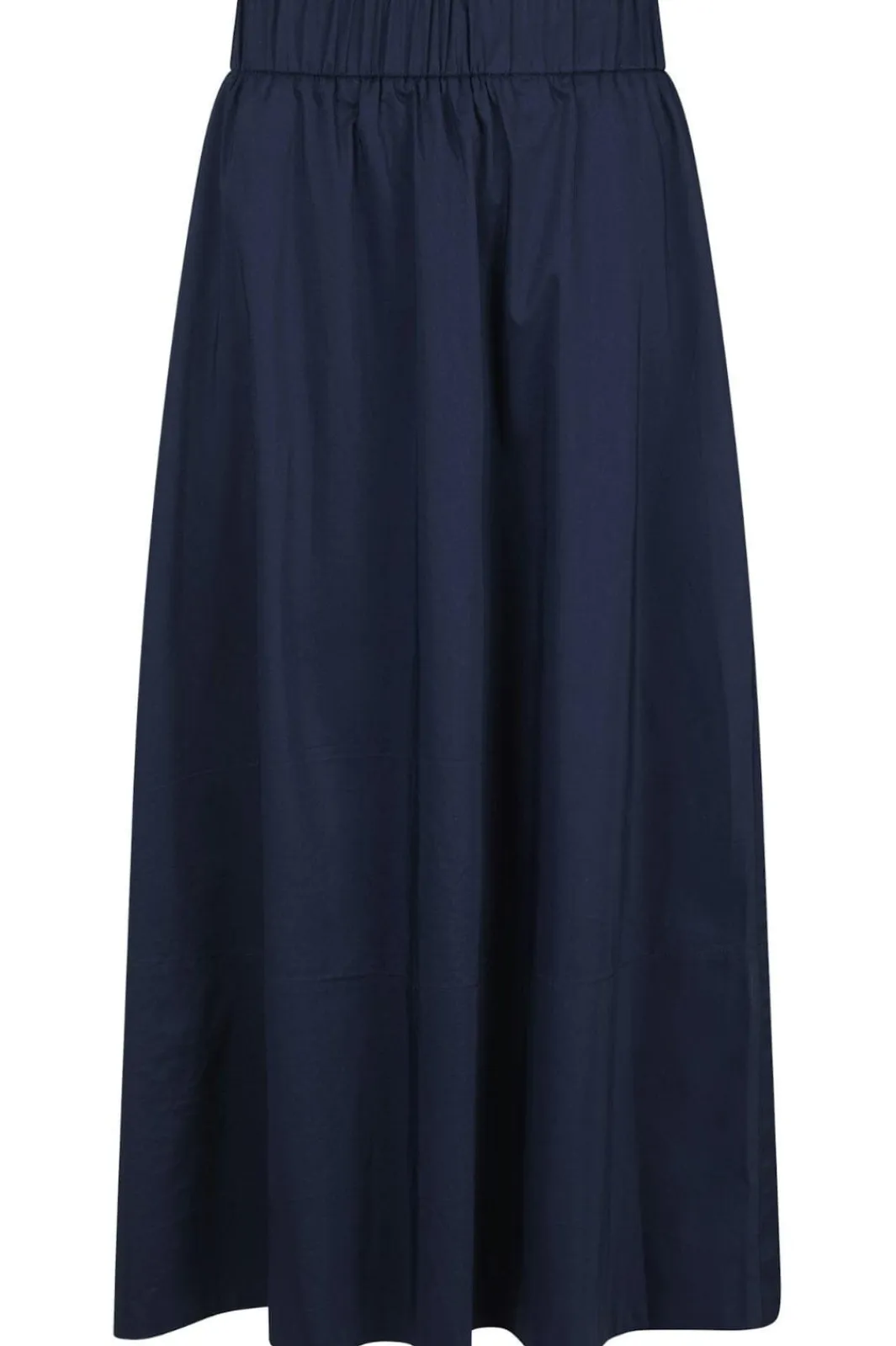 New Neo Noir Yara Poplin Skirt Navy