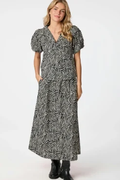 Discount Neo Noir Yara Zebra Long Skirt 164709 100
