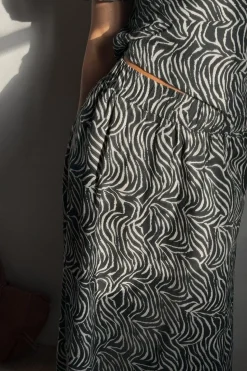 Discount Neo Noir Yara Zebra Long Skirt 164709 100