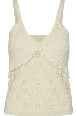 Best YAS ace Sl Knit Top Fest Birch