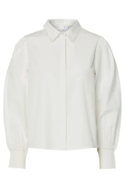 New YAS almanna Ls Shirt 4913984 Star White