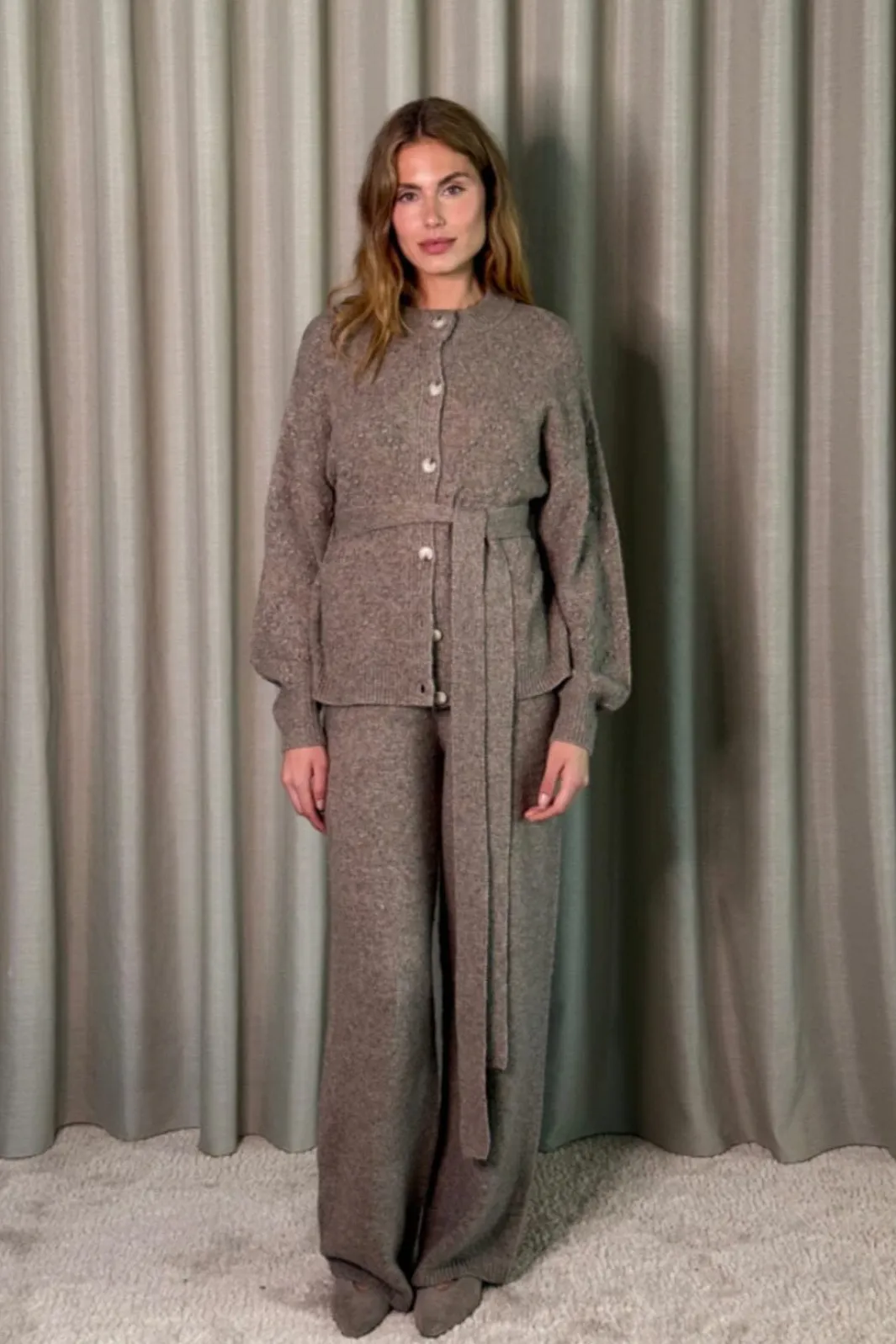 New YAS alto Ls Knit Cardigan 5019897 Fungi