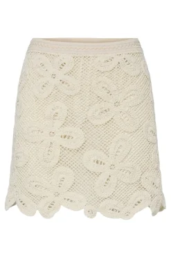 Online YAS anula Crochet Skirt 4731518 Birch