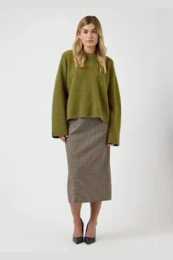 Discount YAS cardi Ls Knit Pullover 5101614 Cardamom Seed