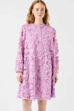 Sale YAS karly 7/8 Short Dress 4920194 Pink Lavender
