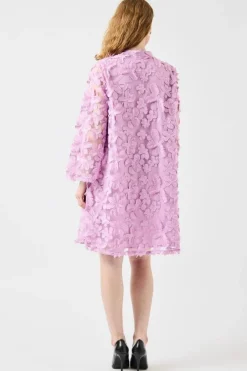 Sale YAS karly 7/8 Short Dress 4920194 Pink Lavender