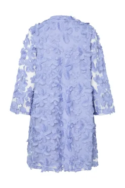 YAS karly 7/8 Short Dress 4920193 Blue Heron
