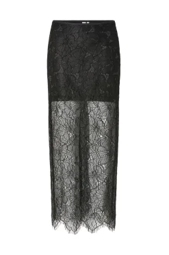 Discount YAS kinya Hmw Long Lace Skirt 4887118 Black