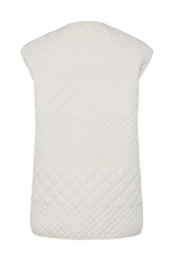 New YAS laurie Sl Padded Vest 4666566 Birch