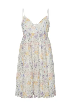 Discount YAS leanna Strap Dress 4715576 Star White