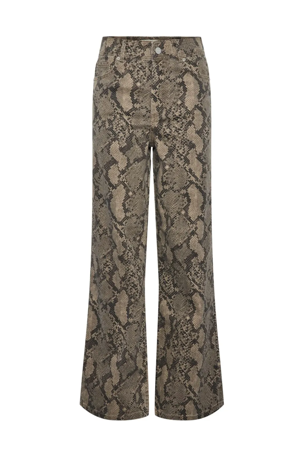 Sale YAS leonora Denim Jeans 4611693 Black Snake Print