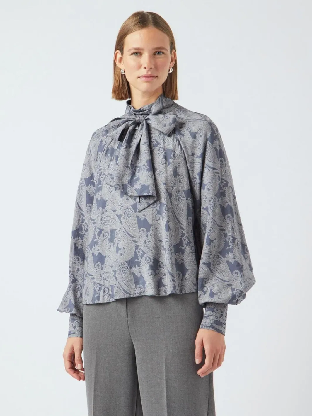 New YAS limos Ls Top 4707982 Grisaille Limos Print