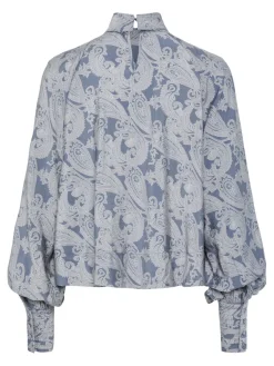 New YAS limos Ls Top 4707982 Grisaille Limos Print
