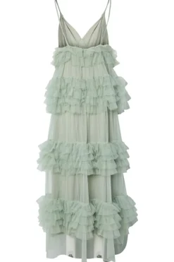 Clearance YAS lorraine Strap Maxi Tulle Dress 26038408 4830134