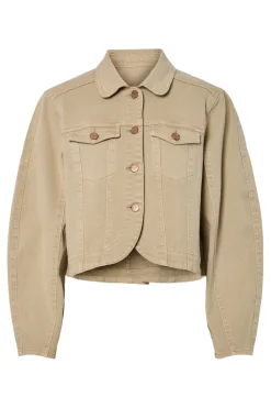 Clearance YAS lua Ls Denim Jacket 4890599 Incense