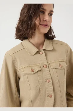 Clearance YAS lua Ls Denim Jacket 4890599 Incense