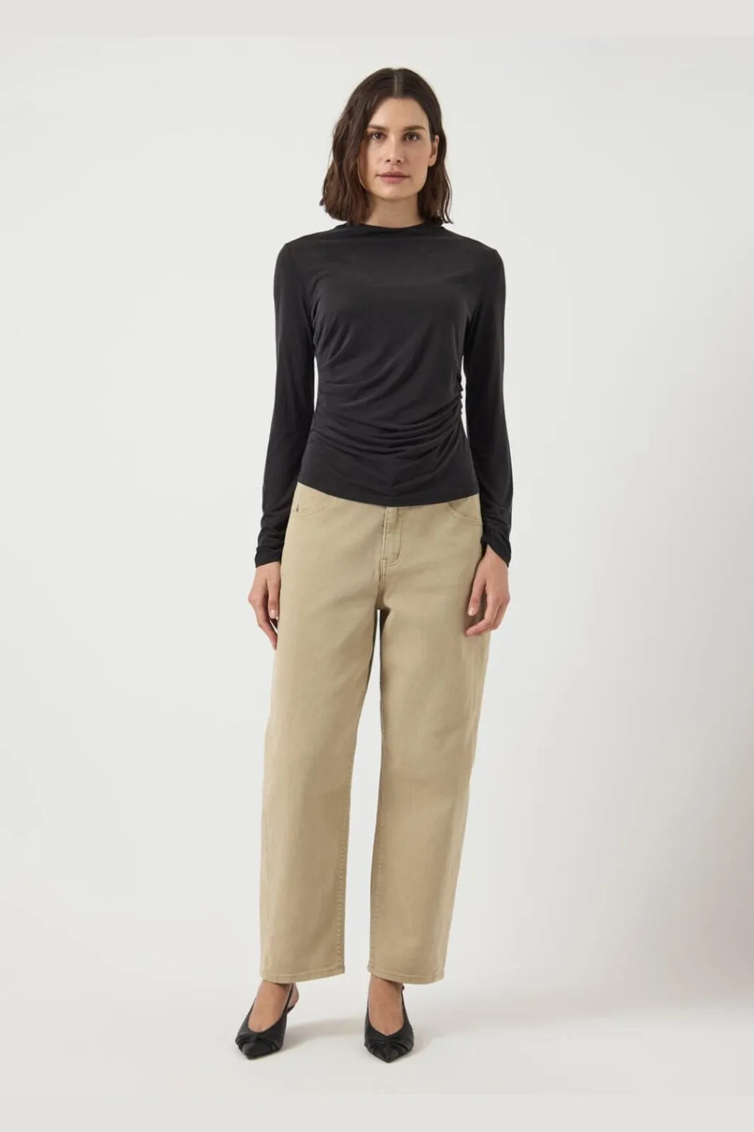 Online YAS lysa Ls Top 4868734 Black