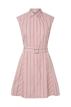 YAS mivu Sl Shirt Dress 4725670 Dianthus Stripes
